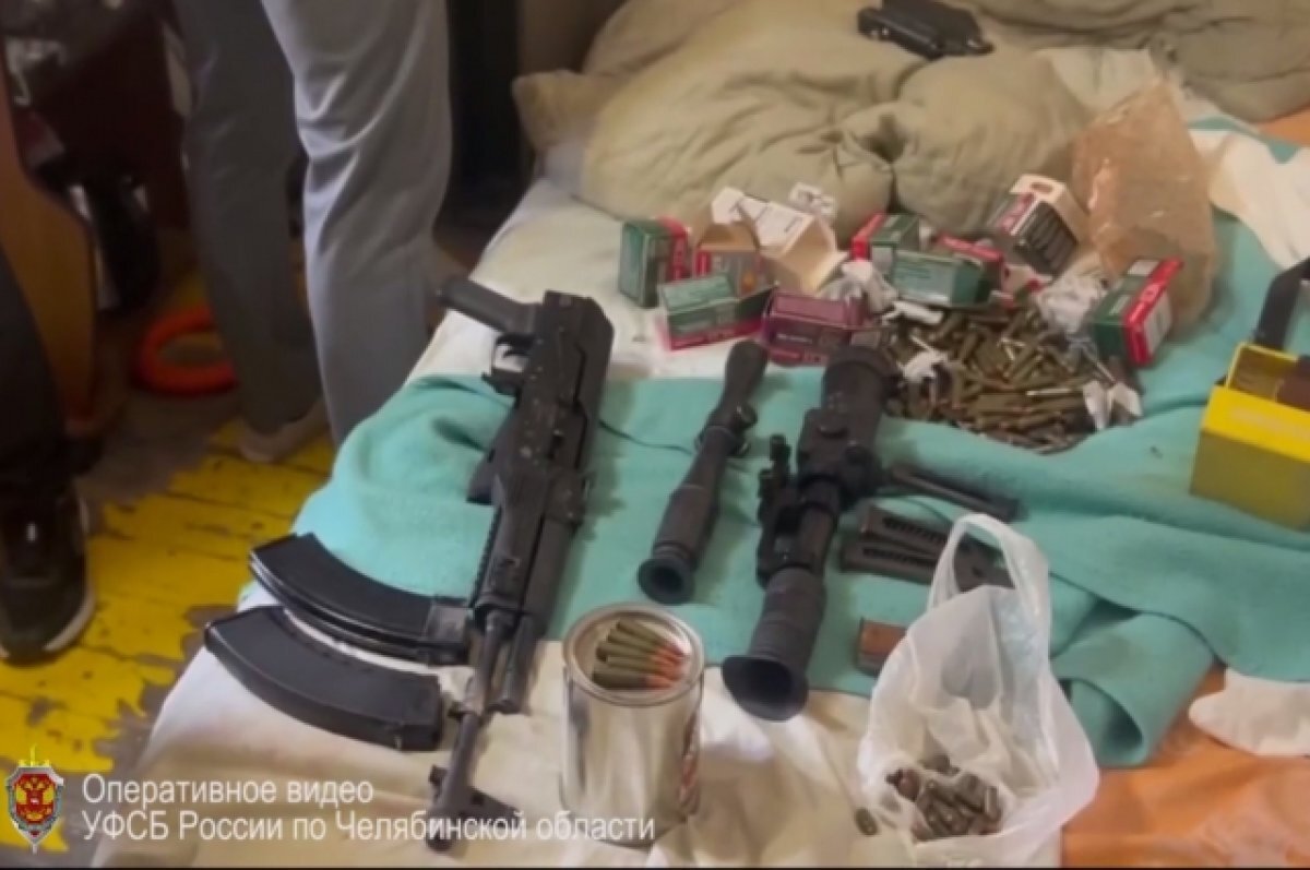    Житель Челябинска получил условный срок за хранение автомата АК-103