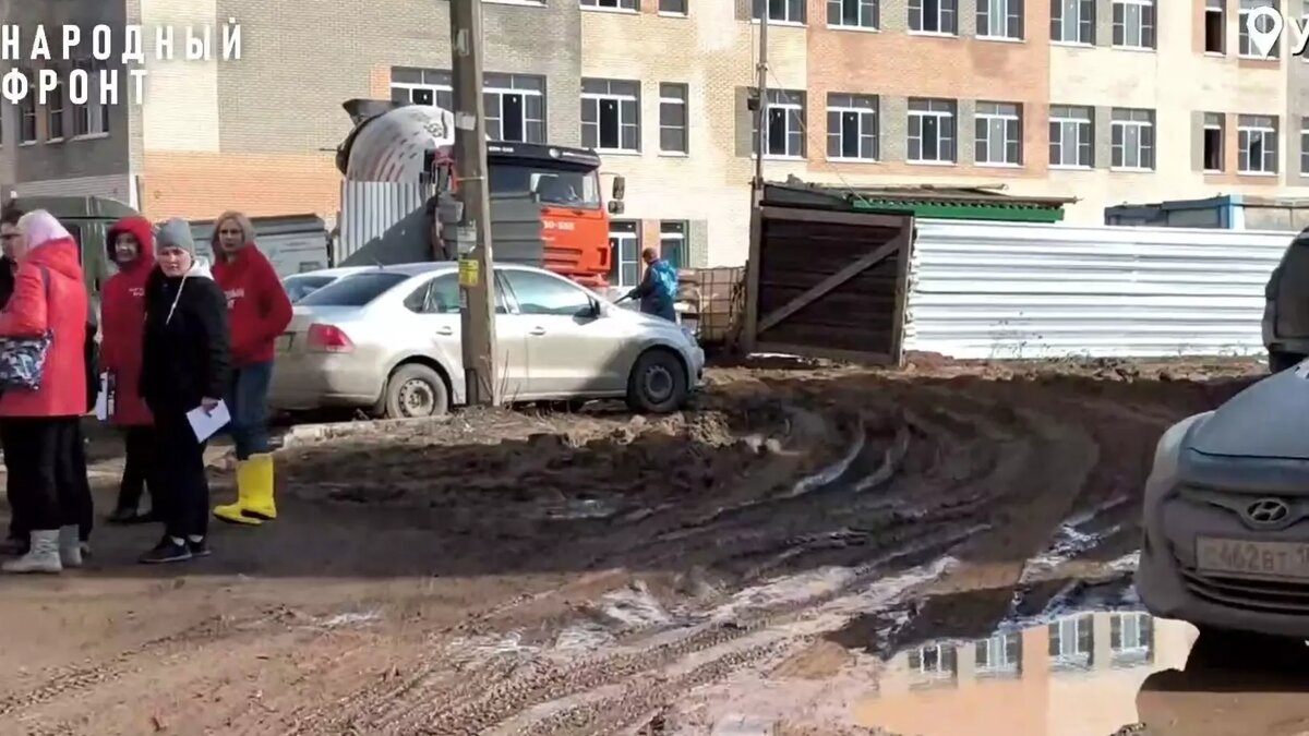 Жильцы многоэтажки в Ижевске страдают из-за строительства школы |  udm-info.ru | Дзен