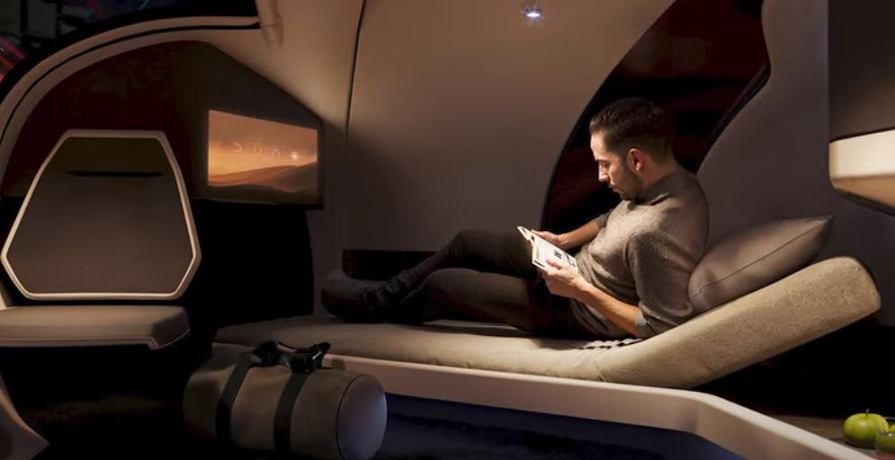 Кадр из ролика Swift Pod: Your Luxurious Sleep-In-Transit Experience