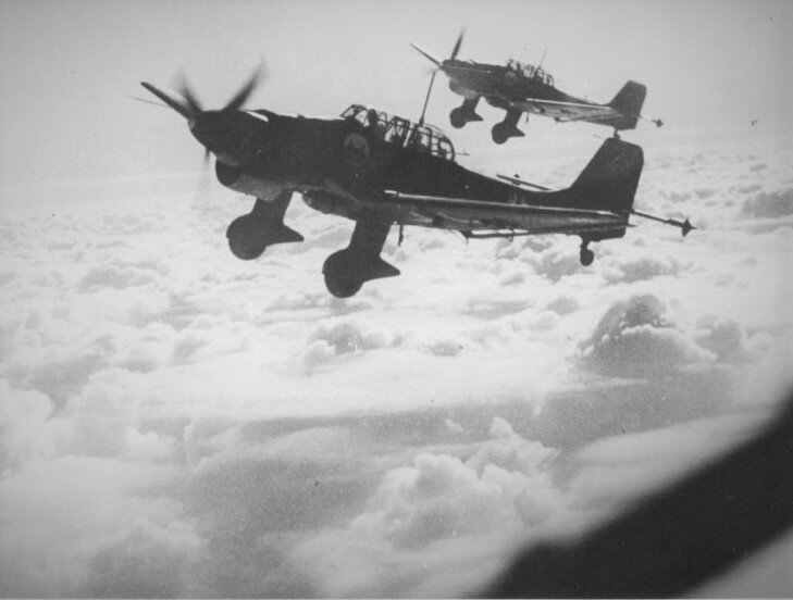 Юнкерсы над облаками