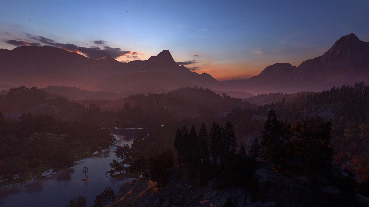 Леса и река, что еще нужно?