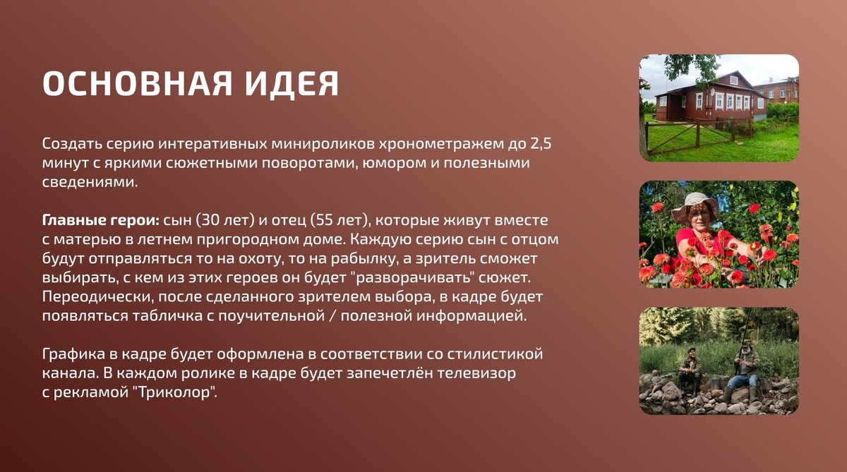 Отрывок из развернутой концепции для сериала