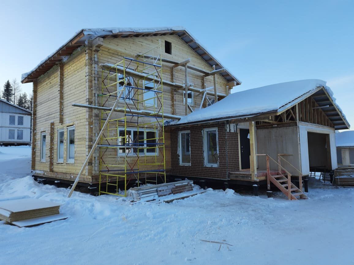 Монтаж окон собственного производства в экстремальных погодных условиях северных регионов, г. Алдан, ХМАО