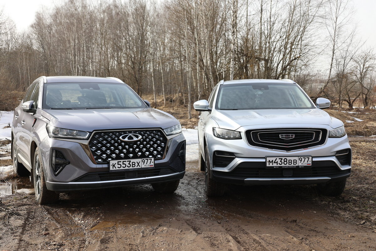 Chery Tiggo 7 Pro Max и Geely Atlas Pro