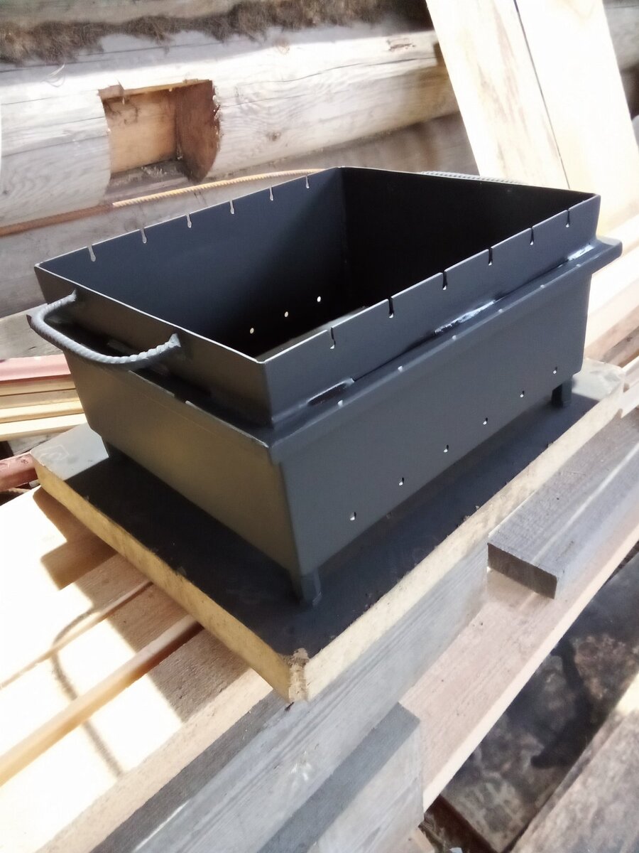 Сам мангал, который вынимается