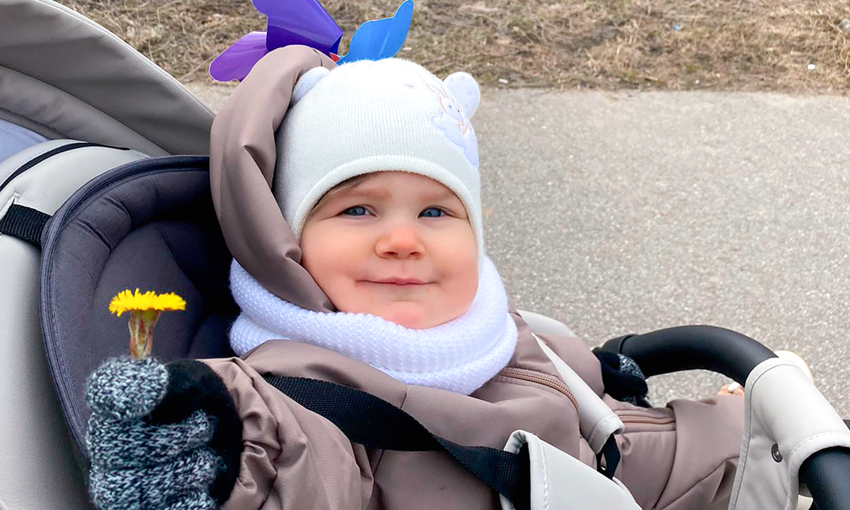 Ксюша Голубёнкова, подопечная фонда "Алёша"