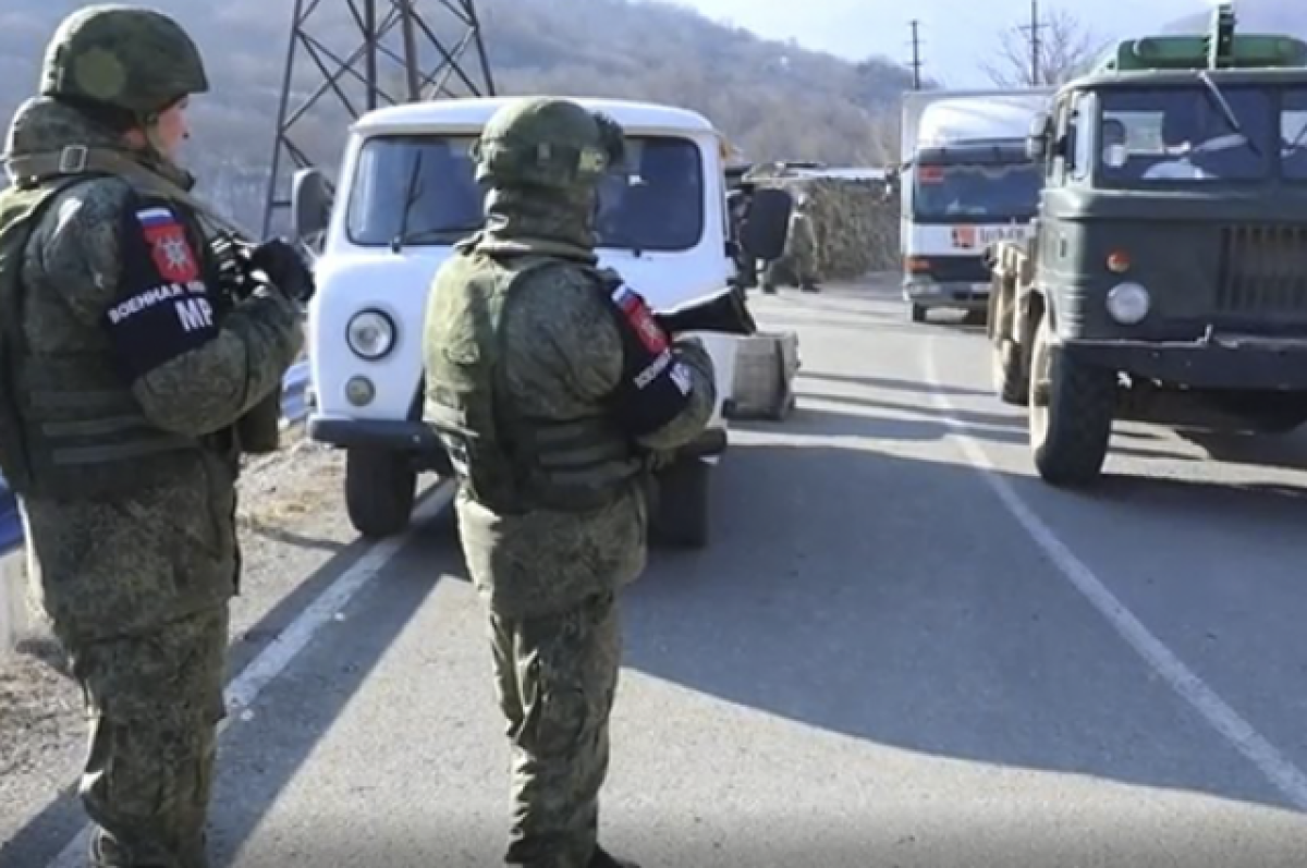    Песков подтвердил вывод российских миротворцев из Карабаха