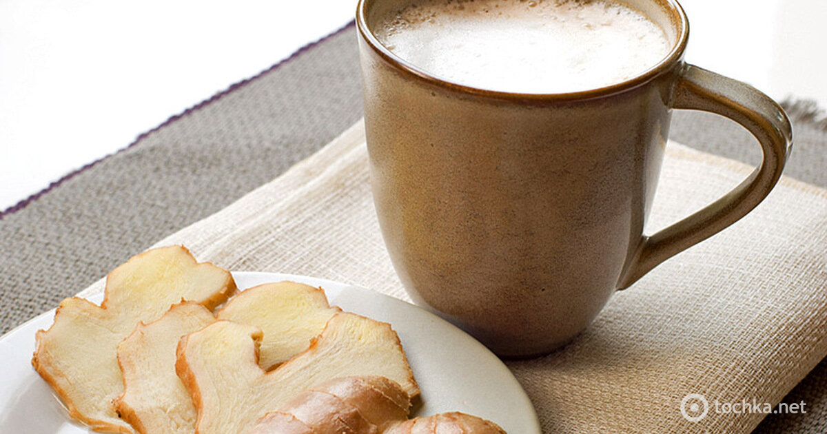 Кефир и имбирь