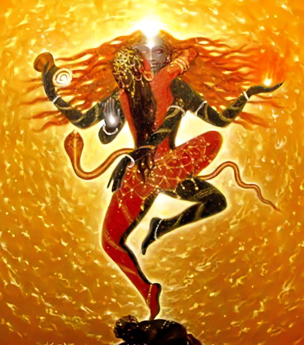 Шива и Шакти. Изображение: Пинтерест