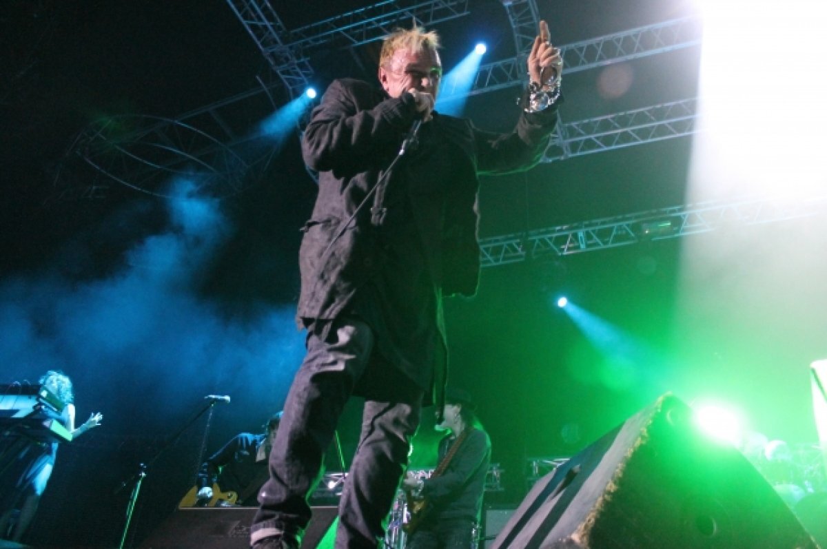    Гарик Сукачев объявил об отмене концерта в Челябинске