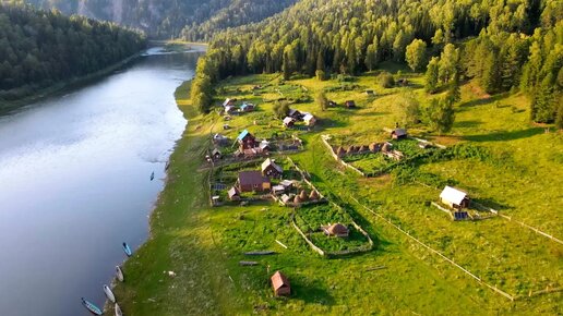 В гостях у шорской семьи. Коренные народы России. Деревенская жизнь в России