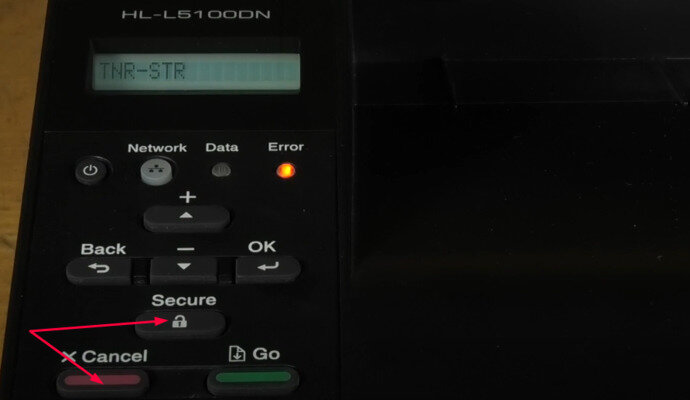 Тонер на принтере brother l?2340. Сброс brother 5100. Сброс brother 5100. Brother 5100 toner reset. Сброс фотобарабана brother 5100.