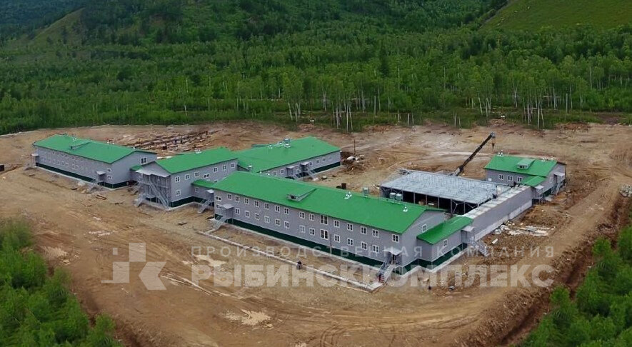 Вахтовый поселок для золотодобывающего прииска, Амурская область