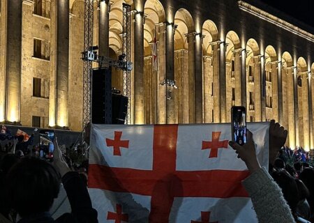    Грузинские депутаты одобрили закон об иноагентах в первом чтении