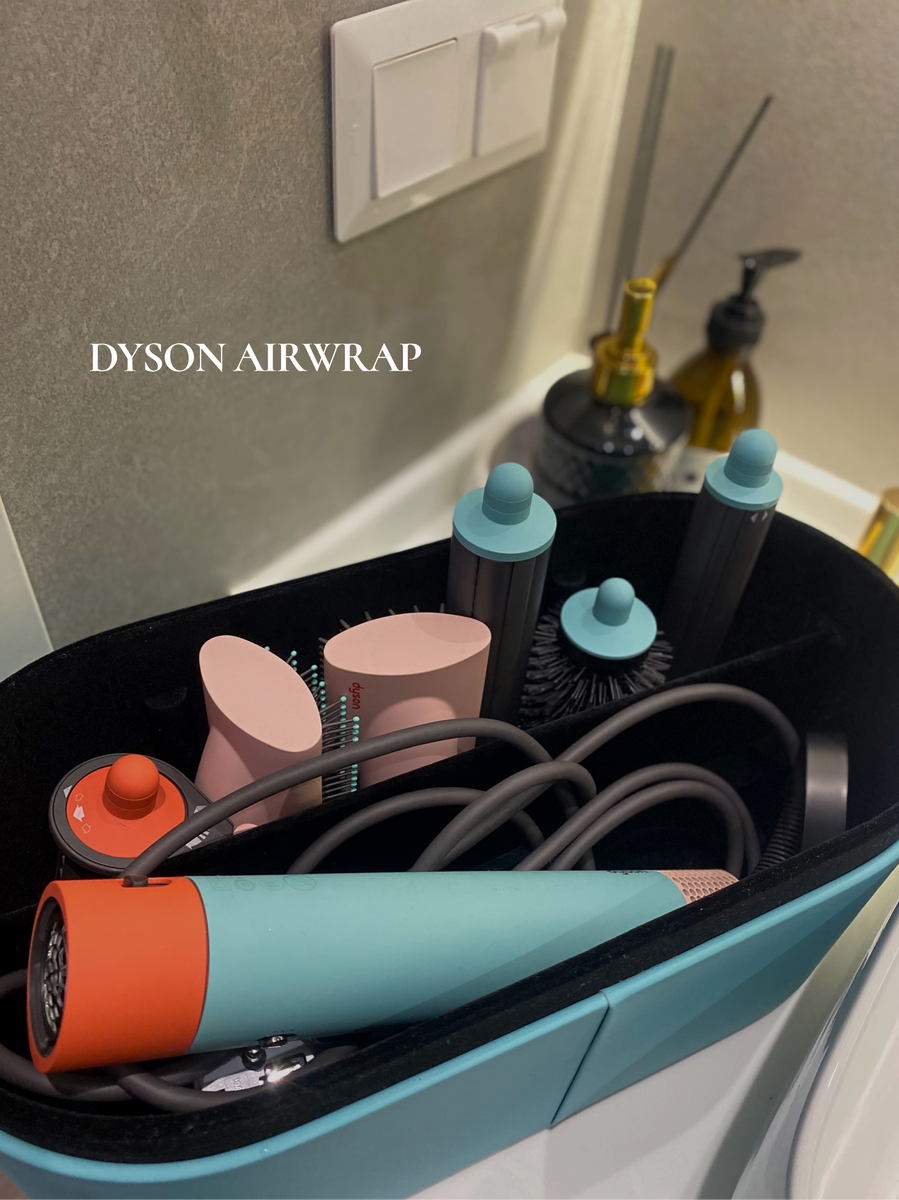 Мой Dyson в таком вот необычном цвете) сделала описание насадок.