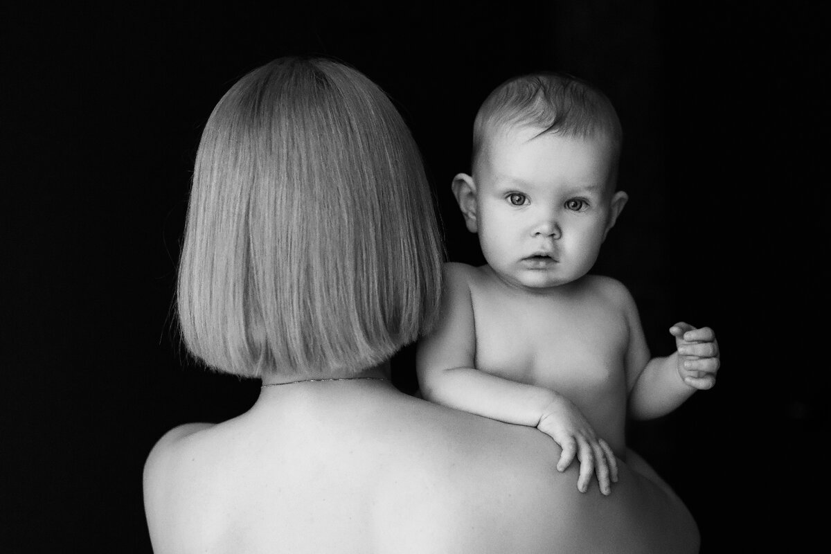 Фотосессия матери и ребенка