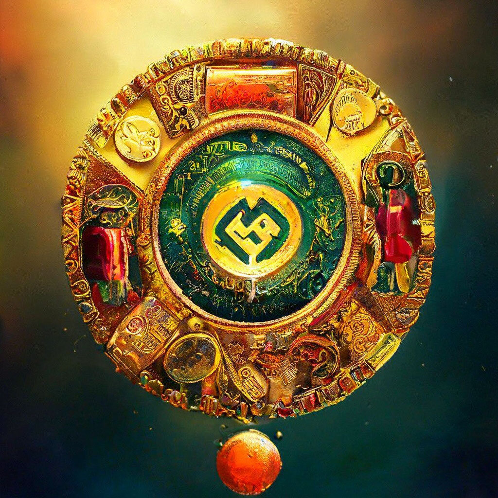 Денежный амулет. Пусть он помогает всем читателям