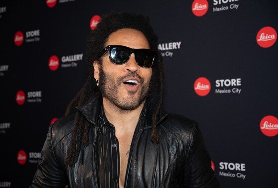    Американский певец Ленни Кравиц