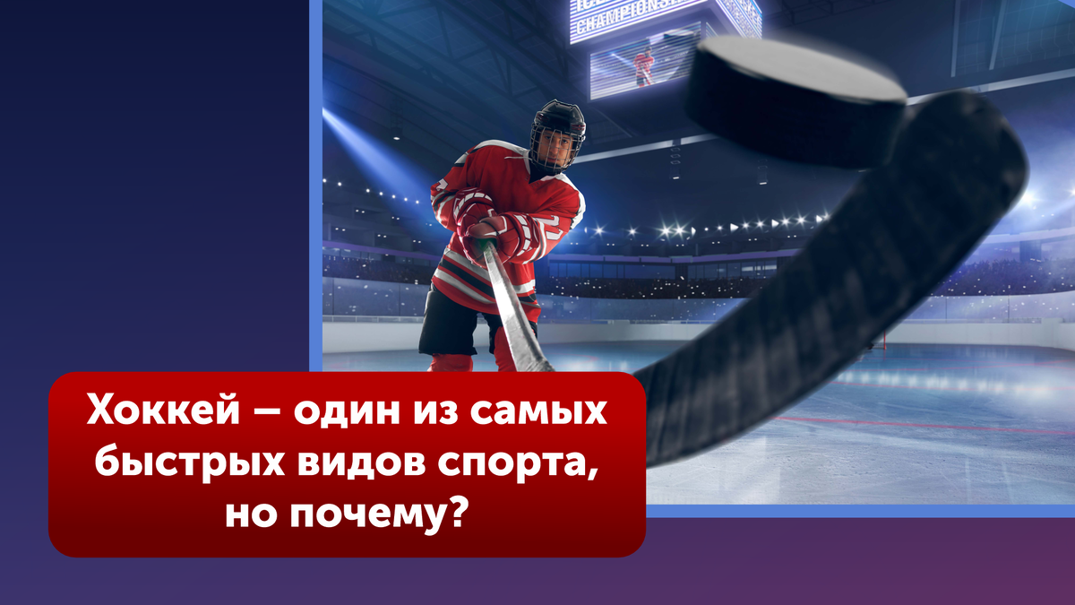 Хоккей – один из самых быстрых видов спорта, но почему? | Олимп Сити -  производство спортивного оборудования | Дзен