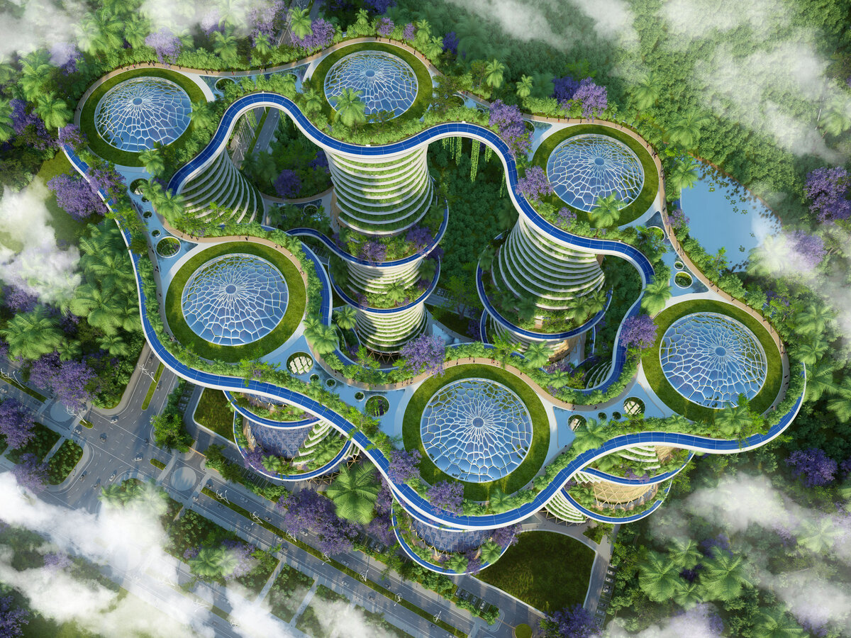 Кенсан Каллебо Зелёная архитектура будущего