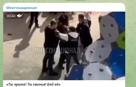    Фото: Скриншот Telegram/Многонационал