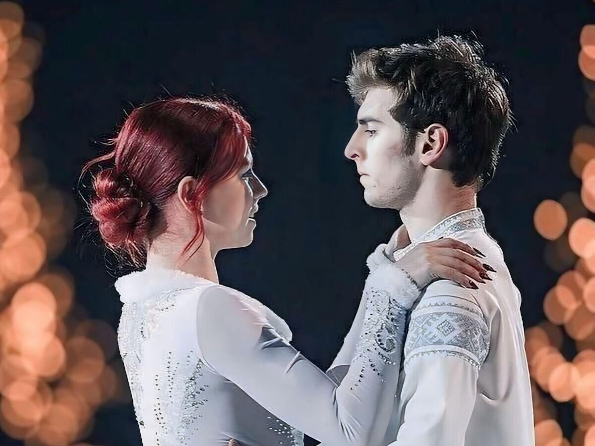    Александра Трусова и Марк Кондратюк© Фото : Социальные сети Александры Трусовой