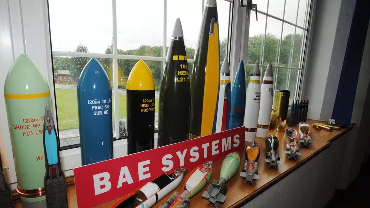 BAE Systems, the largest military contractor in Europe, produces ammunition and artillery Photo: Barry Batchelor/PA Archive