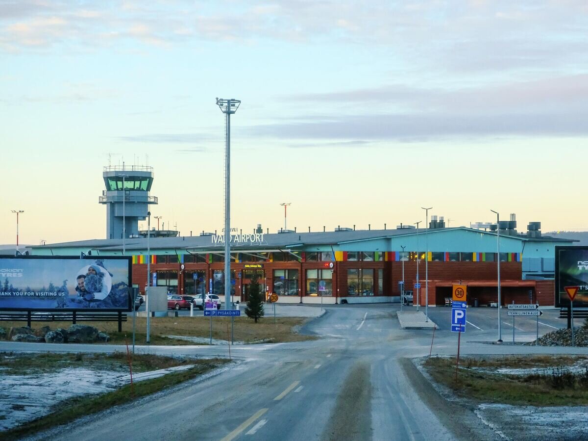    Здание аэропорта Ивало провинции Лаппи в Финляндии© РИА Новости / Павел Львов