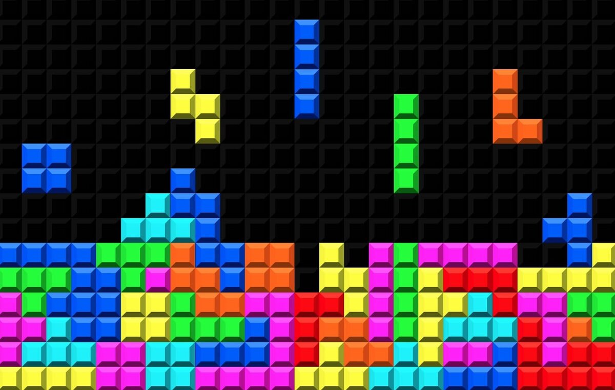   Геймплей обычного «Тетриса». Источник: gameogre.com
