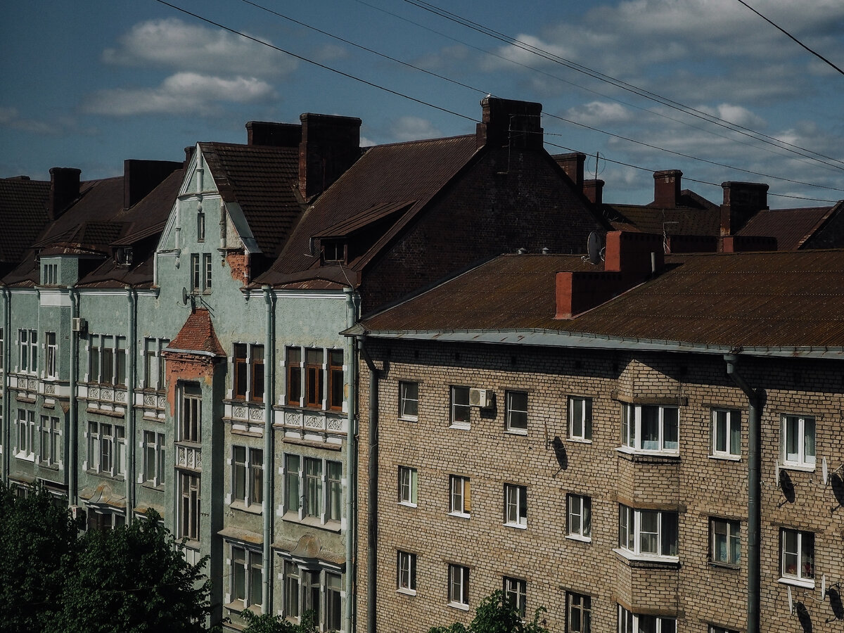 Вид на Ленинградский проспект, автор фото Евгения Моисеева