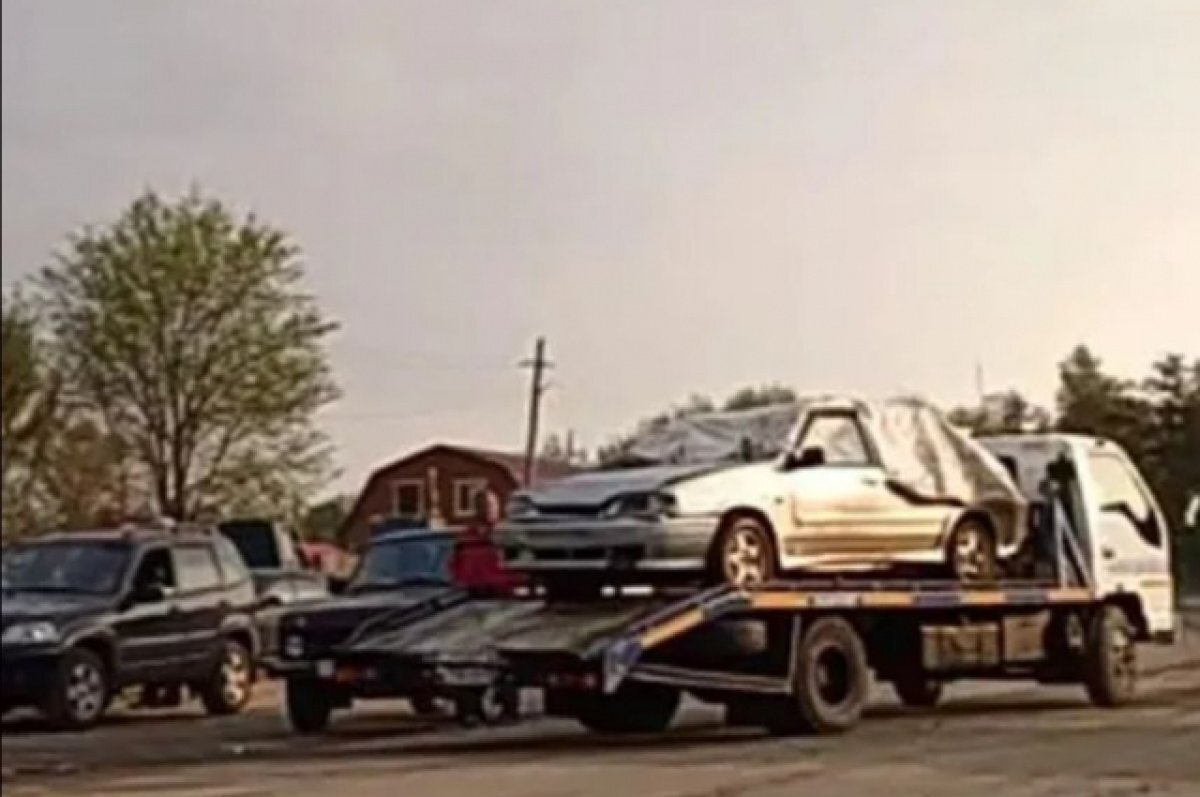    Опубликовано фото утонувшего автомобиля в реке Дон бойцов СВО из Чувашии