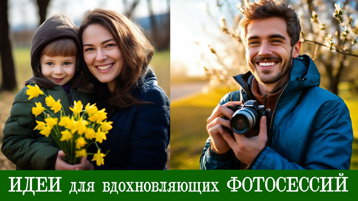 ВЕСЕННИЕ фотоприключения с СЕМЬЕЙ: ИДЕИ для вдохновляющих ФОТОСЕССИЙ на свежем  воздухе | ПАПИНО ВОСПИТАНИЕ | Дзен