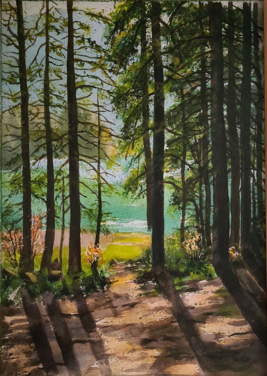 Чёрное озеро, Черногория. 2019 г.