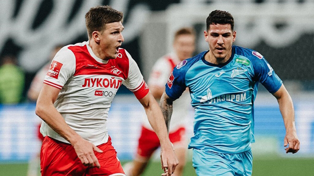    "Спартак" и "Зенит" сыграли в Кубке России 17 апреля. Фото: пресс-служба ФК "Спартак" (Москва)