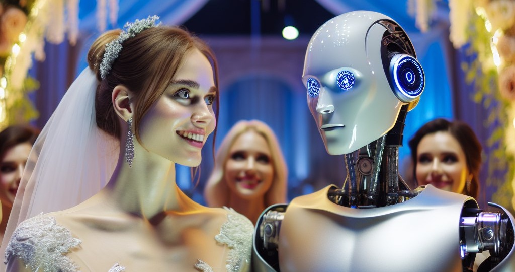 Отличная идея для свадьбы! Робот- тамада Теспиан.