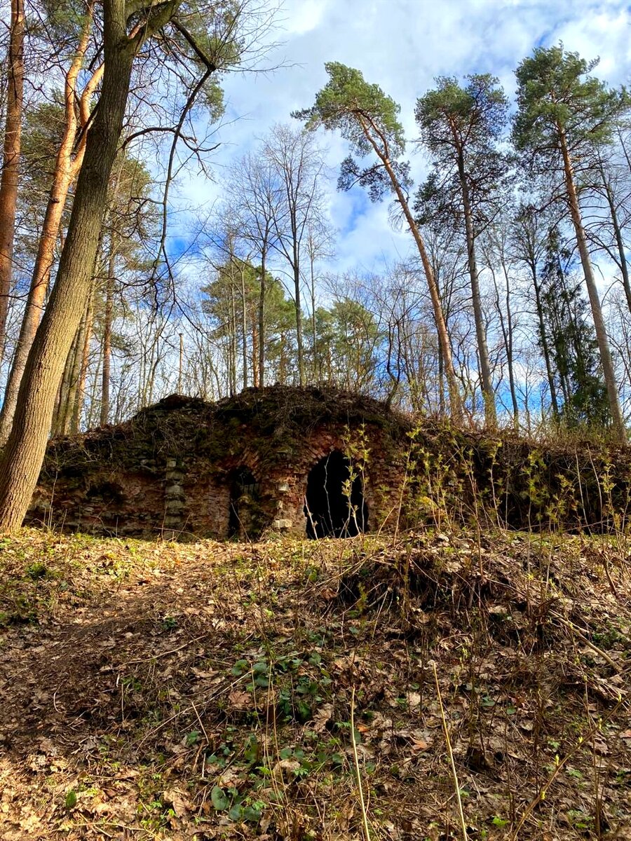 грот в парке