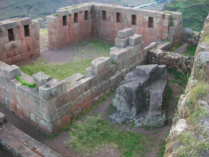 Один из «храмов» Писака. Изображение взято из книги А. Ю. Склярова «Перу и Боливия задолго до инков», издательство ВЕЧЕ, 2011