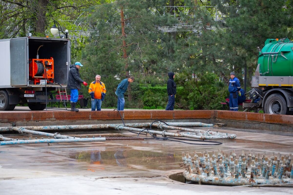 К открытию сезона фонтанов активно готовятся в Воронеже | «Воронежские  новости» | Дзен