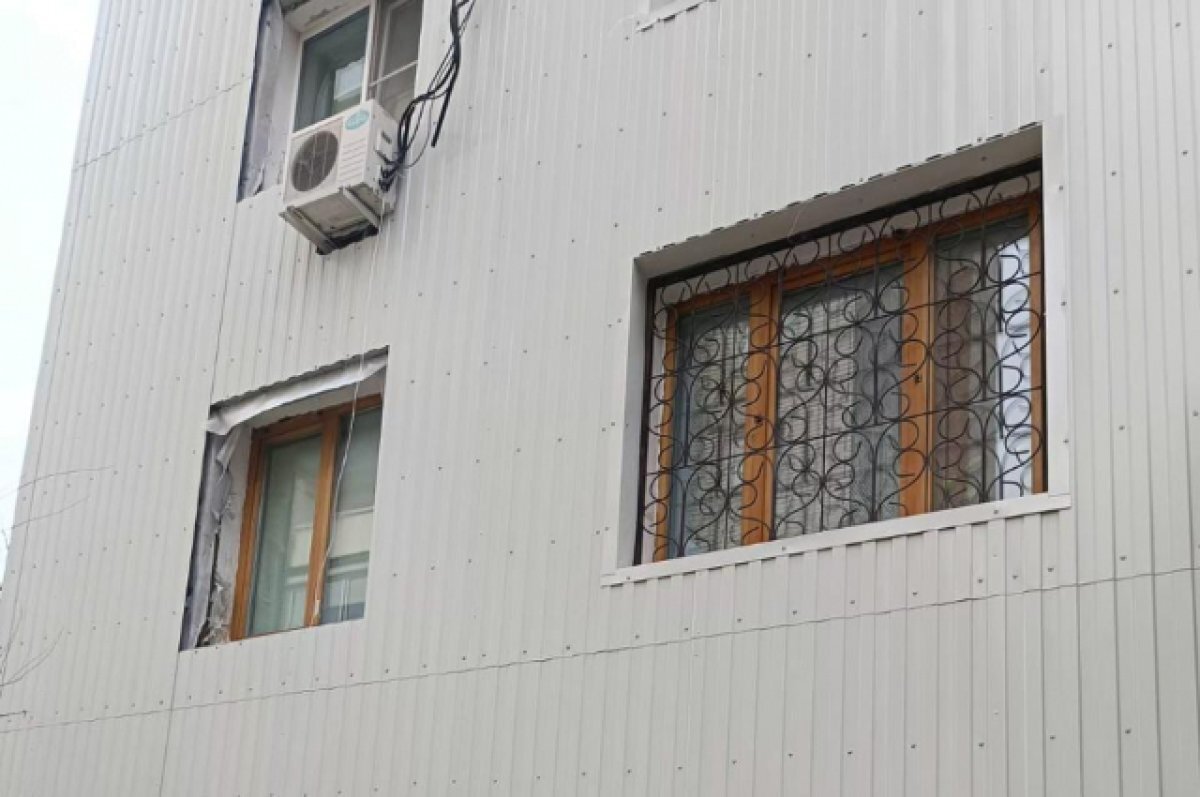    В Хабаровском крае проводится капитальный ремонт фасадов жилых домов