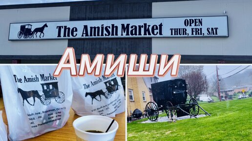 Амиши. Едем на рынок к Амишам. Amish market.