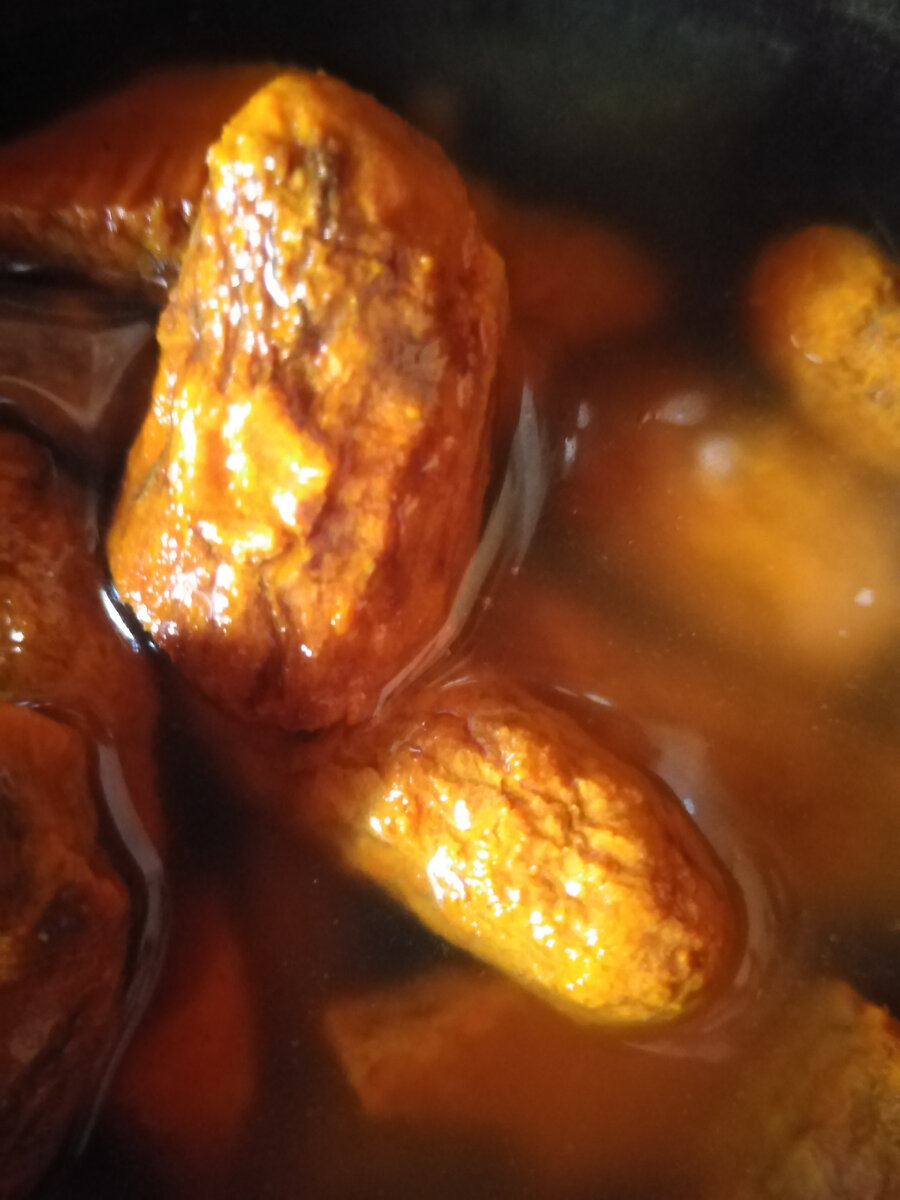 Заливаю на ночь куркуму холодной водой. Фото автора Гармоника