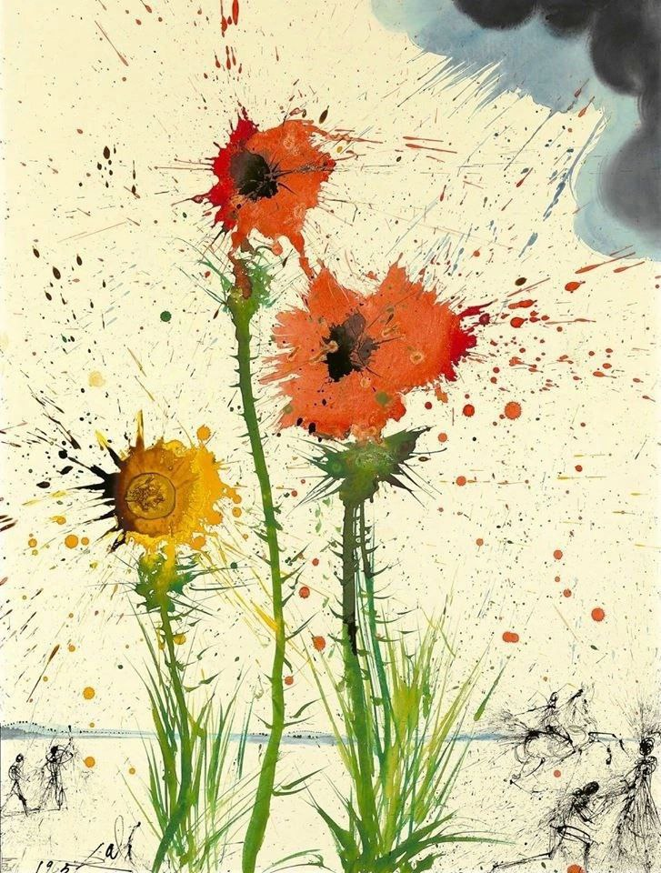 Сальвадор Дали, «Взрывы весны» (1965)