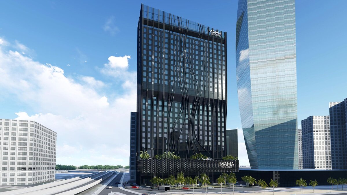 Отель Mama Shelter Dubai - фото с официального сайта застройщика отеля.