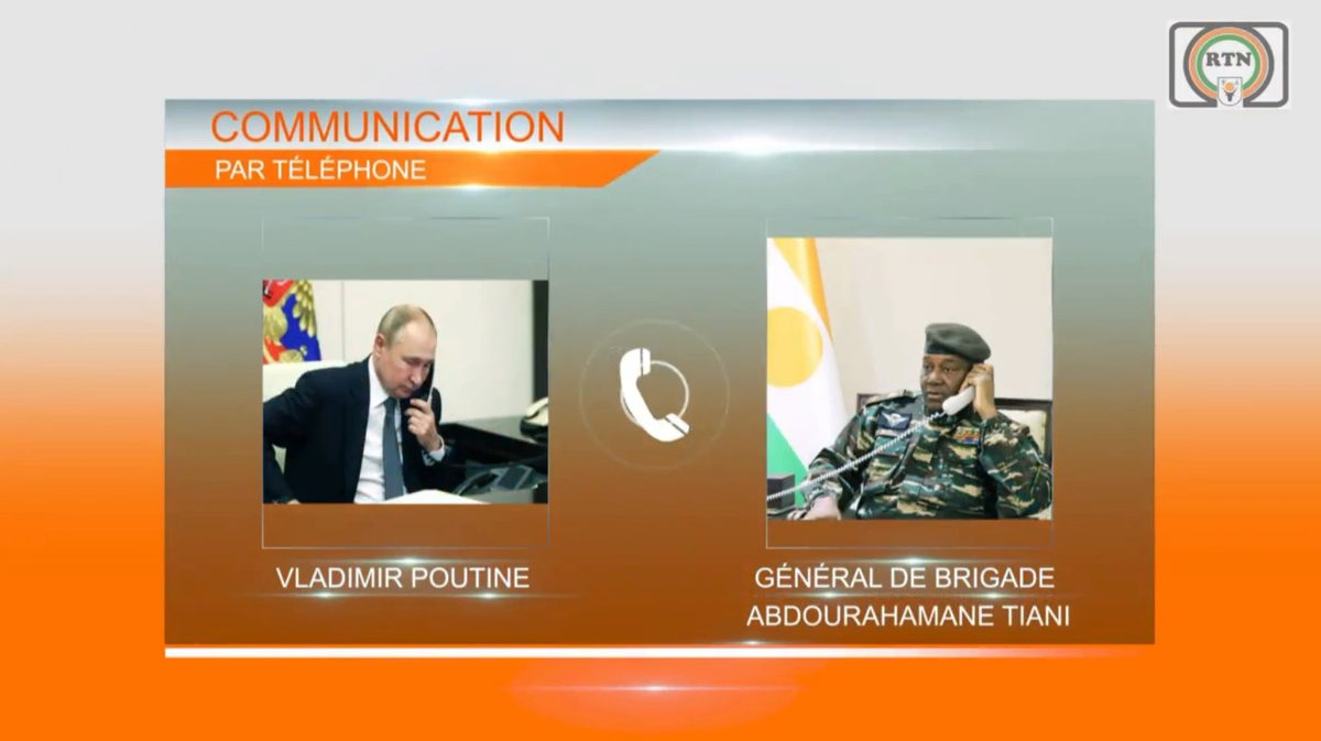 Разговор Путина с лидером Нигера в африканских СМИ