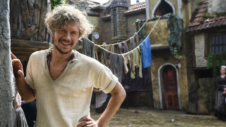    Тихон Жизневский.Кадр из фильма «Бременские музыканты»