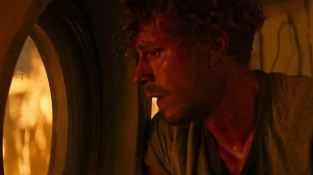    Тихон Жизневский.Кадр из фильма «Огонь»