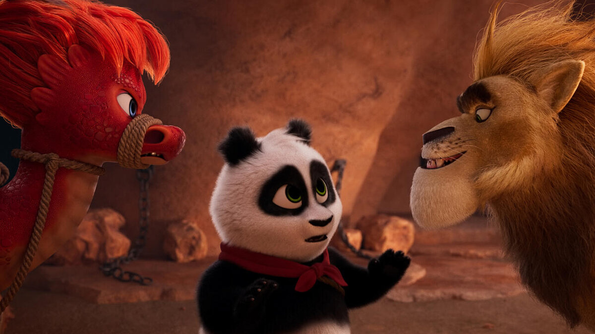    «Приключения панды», реж. Рихард Клаус и Карстен Килерих Кадр из фильма