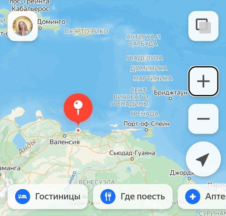 Ла-Гуайра на современной карте