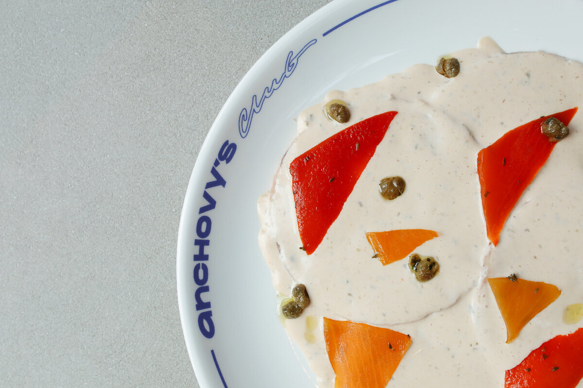 Кобия тоннато в Anchovy’s club 