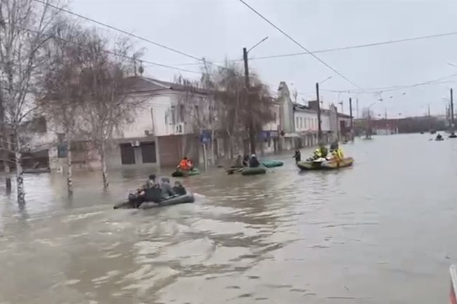    Орск / наводнение
